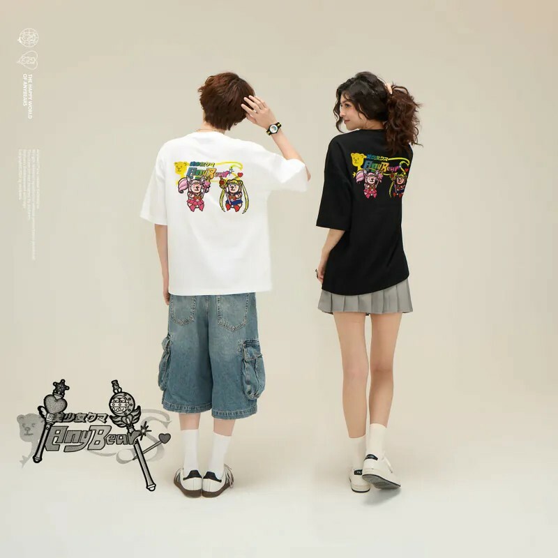 ANYBEARS® Moonlight BEAR 月光雙戰士熊 短Tee