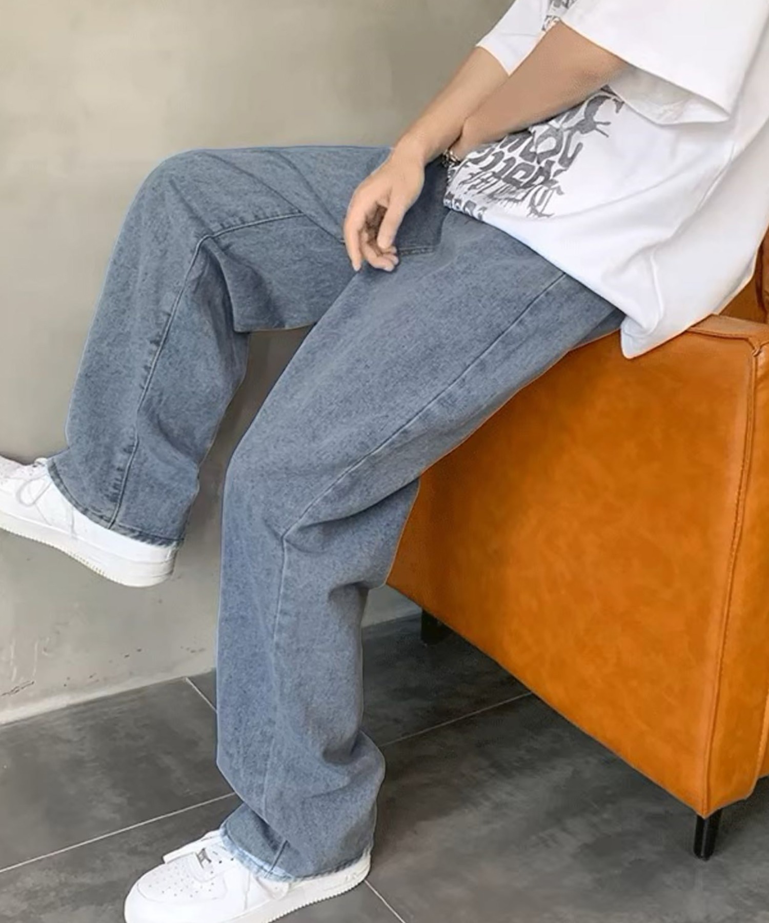 <日本神褲✨> Anchor Smith 復古 水洗 直筒 牛仔褲 微寬褲 三色