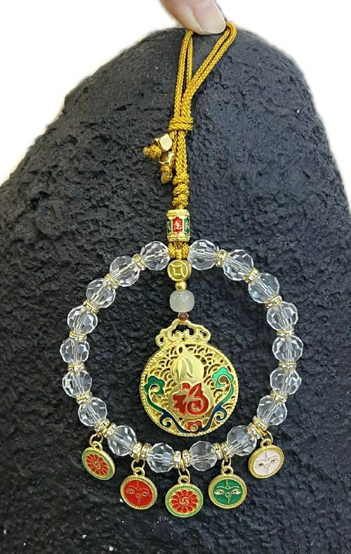 [S] GEMZ & CO DSC 1018 HUAT HUAT WU LU CAI SHEN HANGING CHARM - AG BIRTHDAY GIFT AWAY, Z99 (Z99)