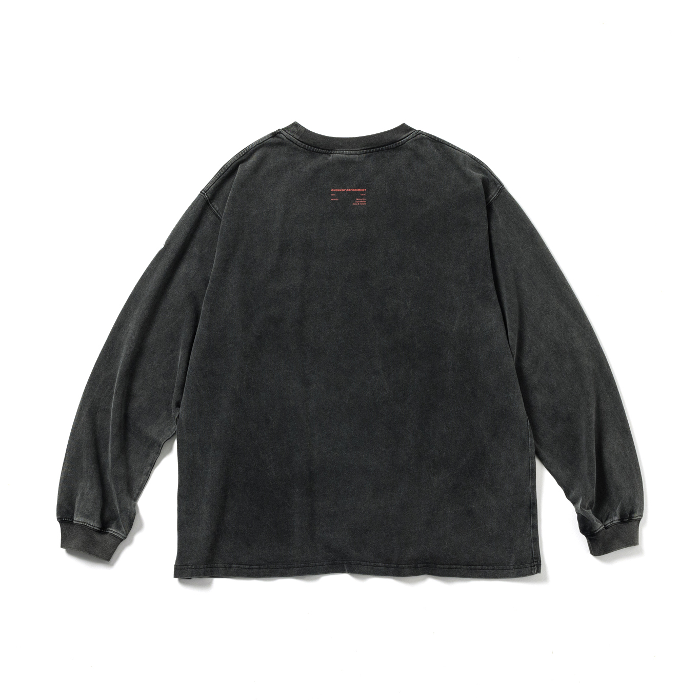 FEISTY WASHED LONG SLEEVE 水洗黑薄長袖 水洗黑 FS-US23-43 [台灣現貨]