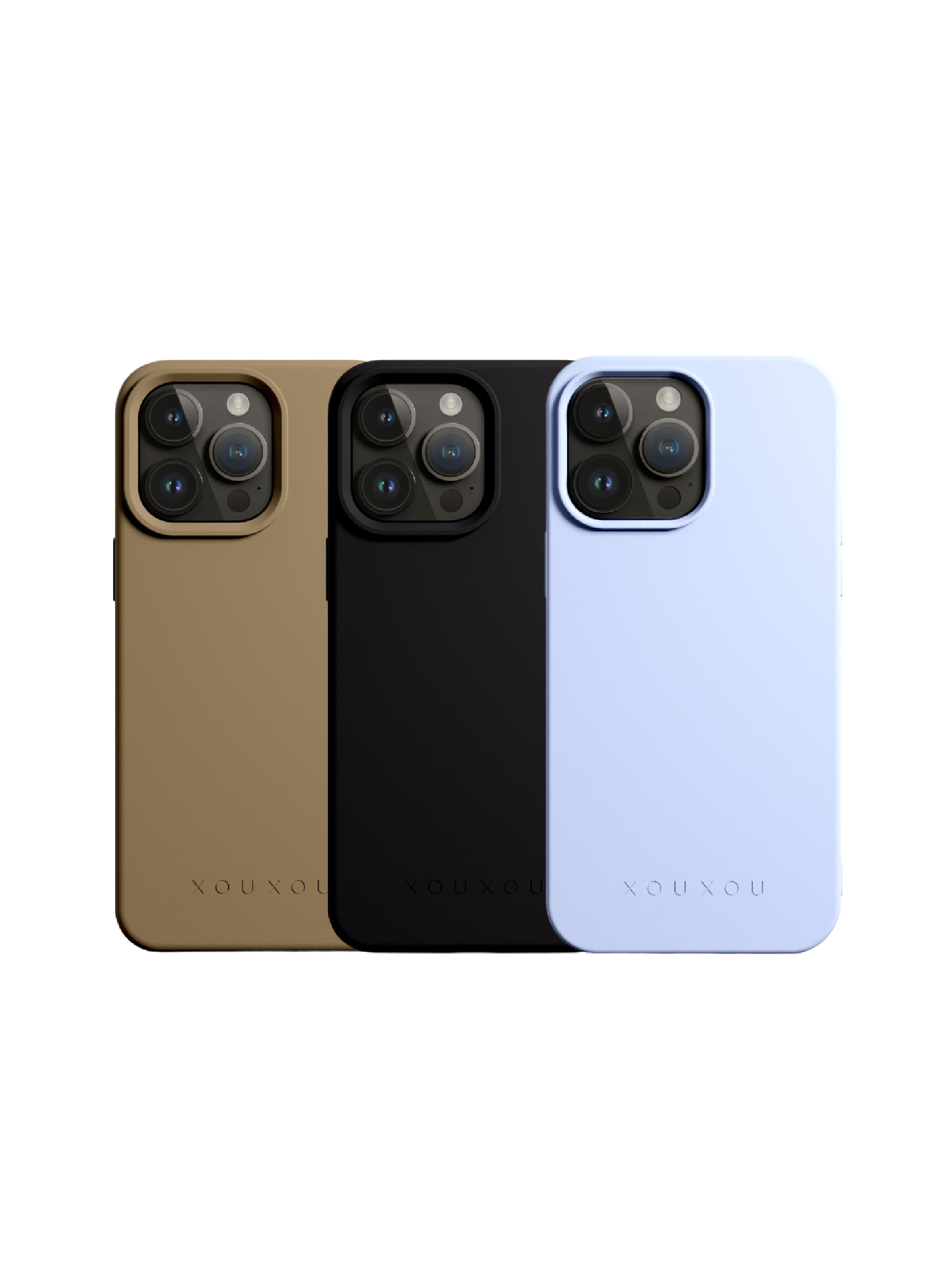 XOUXOU | FARBE經典款手機殼/MagSafe iPhone 13/14/15系列 共9色【XOUXOU 品牌旗艦館】