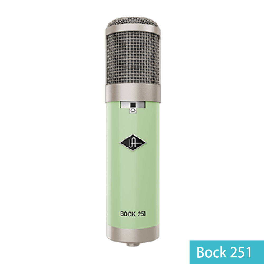 Universal Audio Universal Audio / Bock系列 大振膜管電容麥克風 (Bock187/Bock167/Bock251)<台灣代理公司貨> (預購) 第 5 張圖片｜三峽麥克風