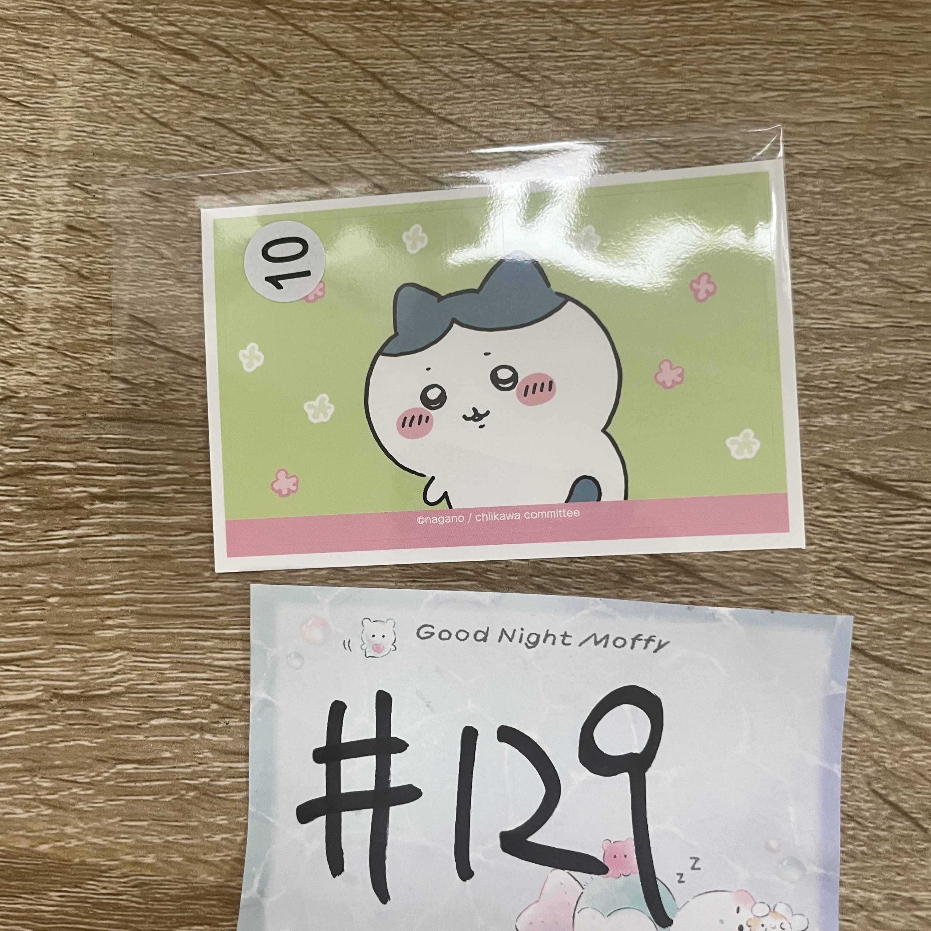 CHIIKAWA  八字貓  貼紙 #129