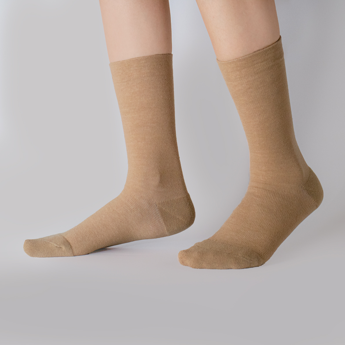 素· 只有棕｜經典設計師款 · 壓力3/4襪(三雙999)