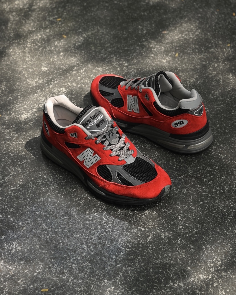 【Focus Store】預購 New Balance 991v2 "Grey Red" 城市限定 中國紅 U991KR2