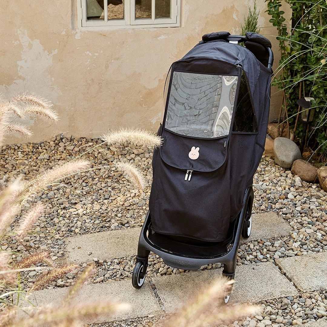 DTD捲毛圓臉系列-嬰兒車防風罩 (捲毛人物版/LOGO版)