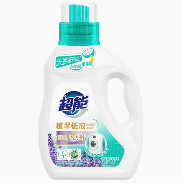超能--時尚炫彩洗衣液【薰衣草香】750gx1瓶裝