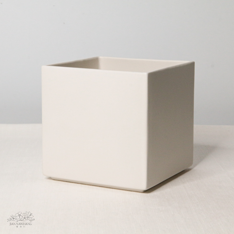 陶瓷花器 方型  3色