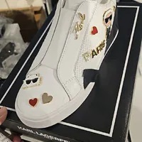 [S] KARL LAGERFELD MAVISE SNEAKER,BRT WHITE, KL347752-BRT WHITE [FINAL SALE] (SKL1114)