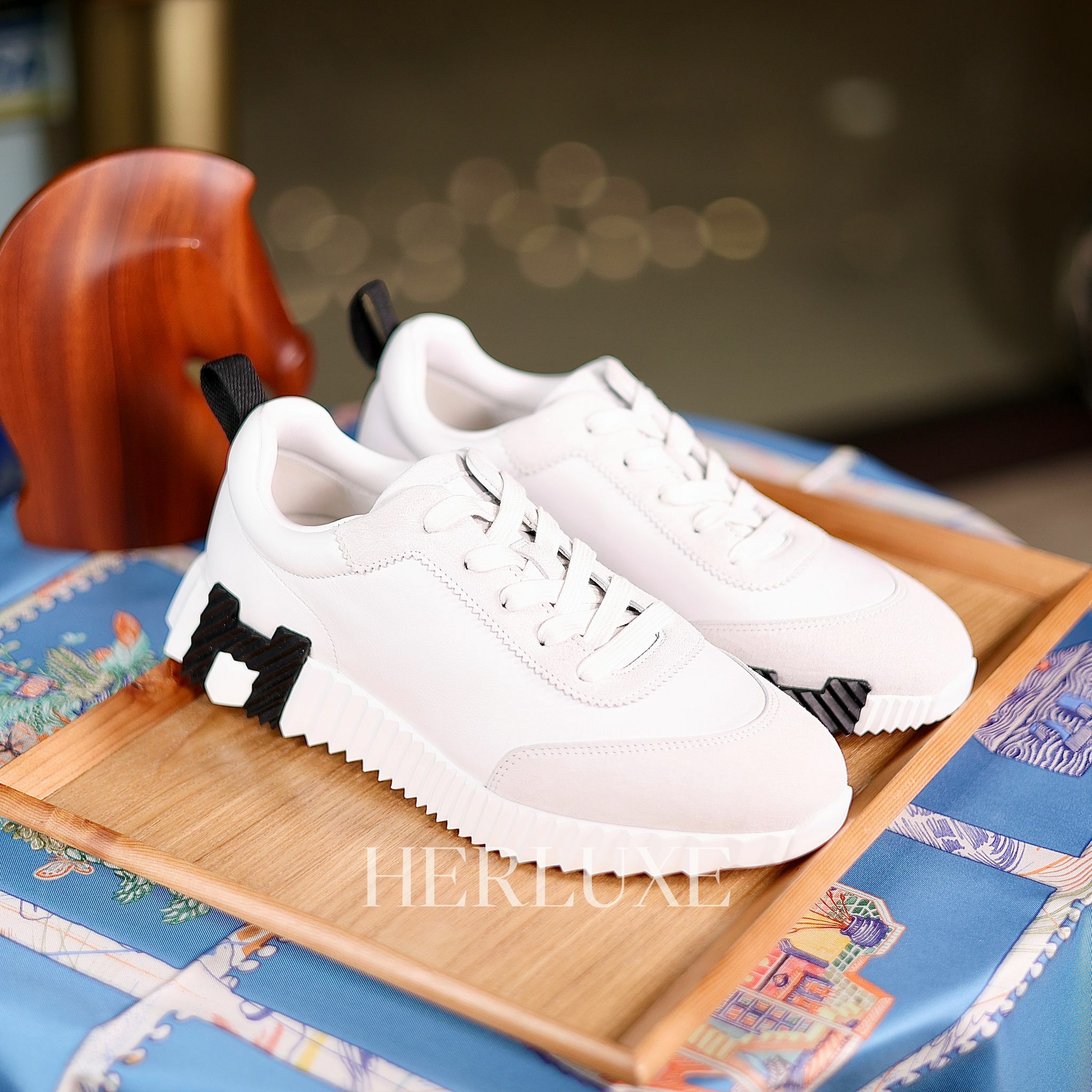 Bouncing sneakers 01 blanc (可預訂鞋碼)