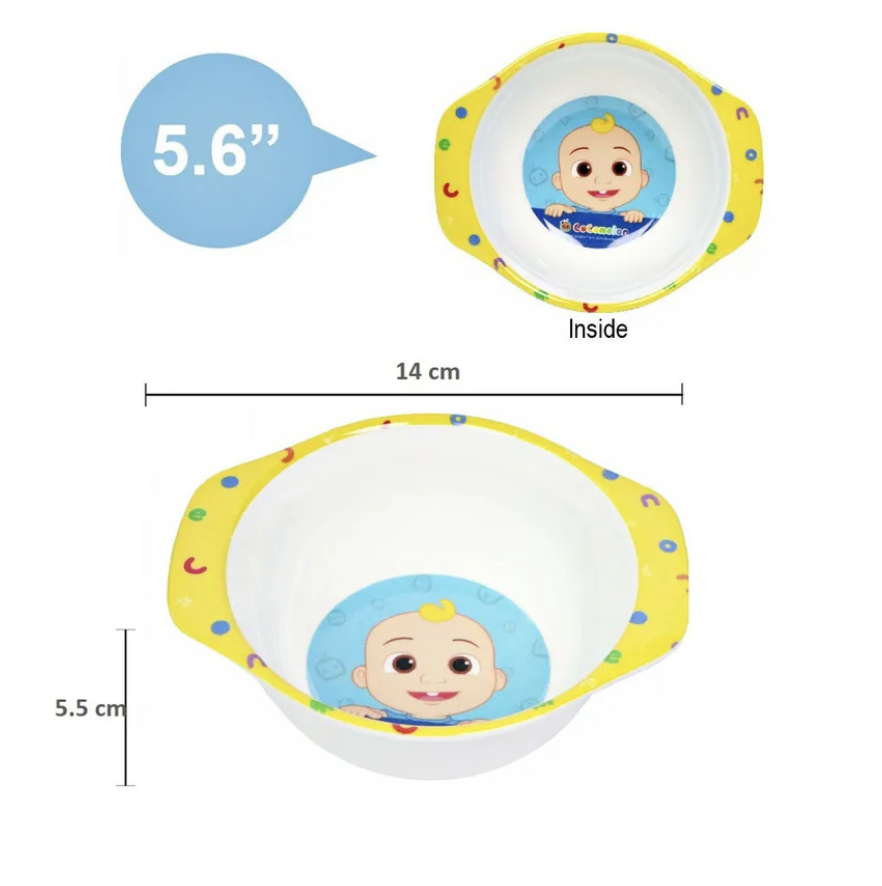 Cocomelon 5.6 雙耳碗連手柄 CCM224