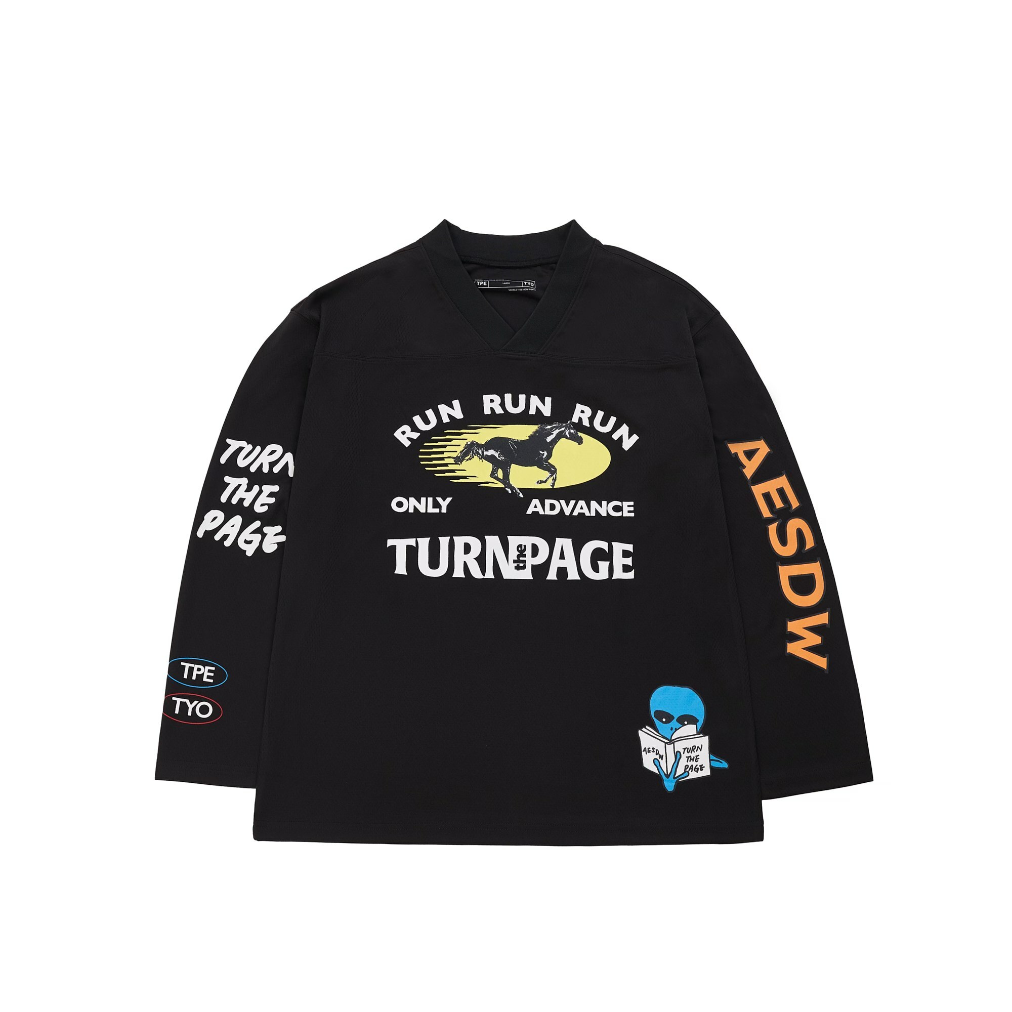 【車庫服飾】AES AESDW RUN RUN RUN LONG SLEEVE JERSEY