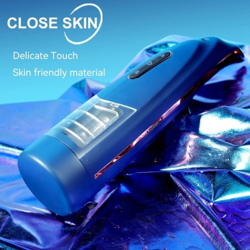 Secwell FunnyMee 附聲音 電動飛機杯 藍色