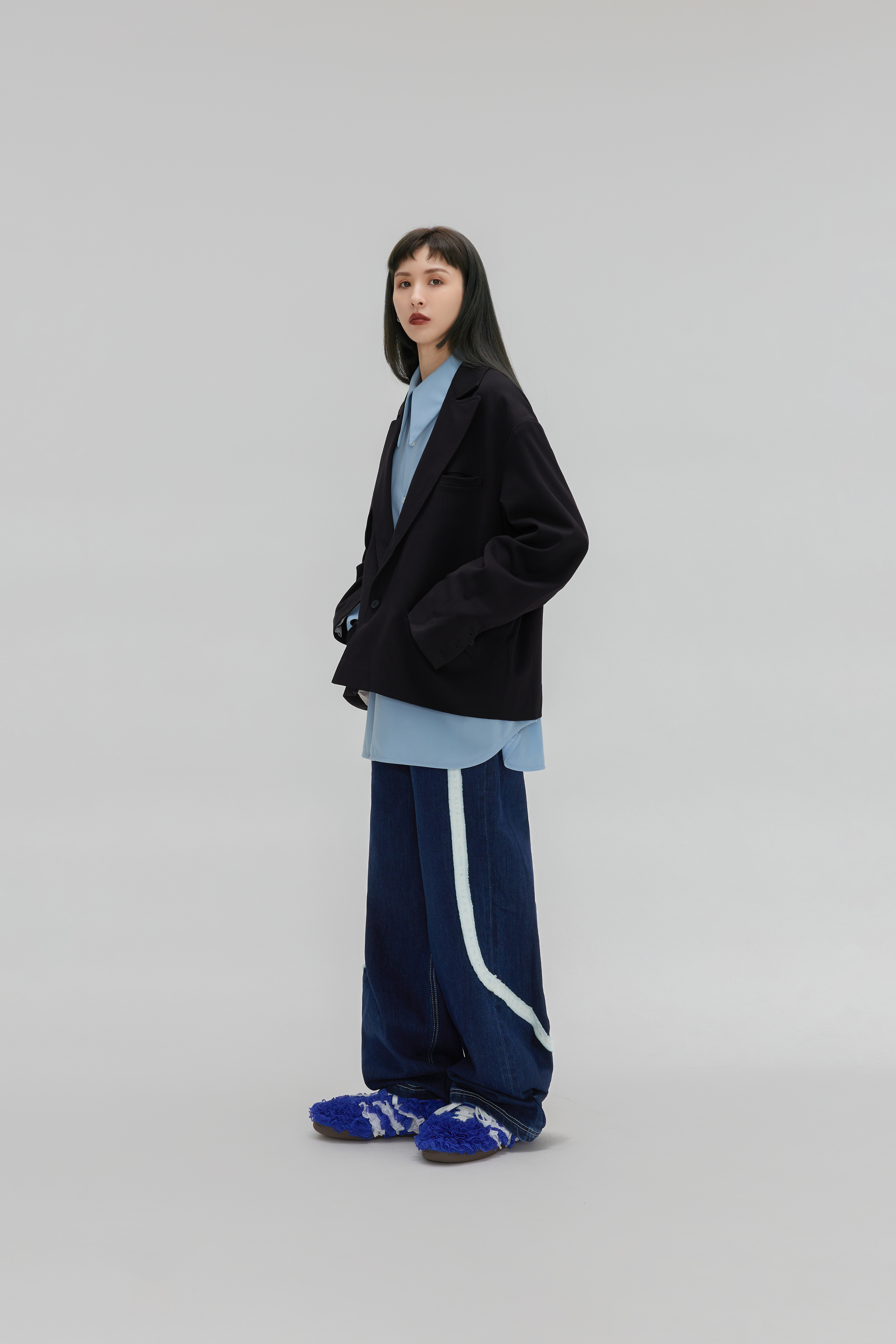 Gathered Denim Pants｜Original