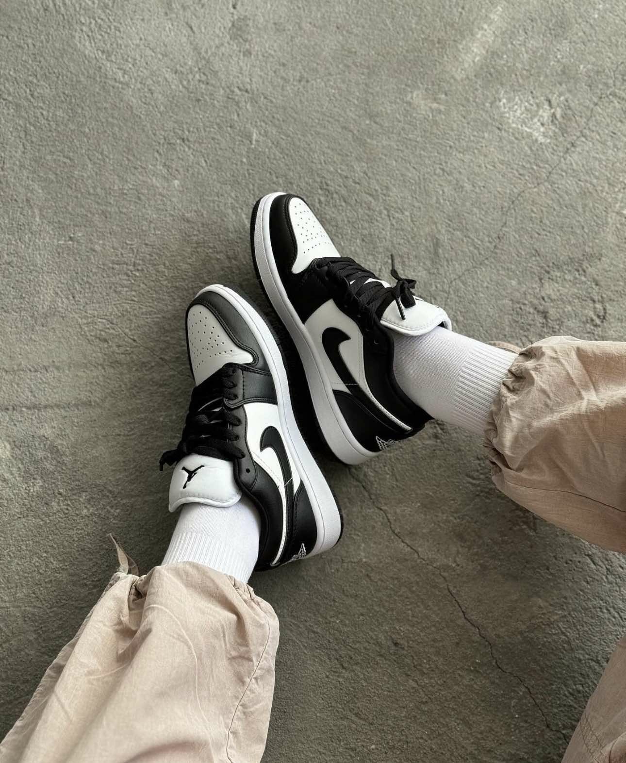 Air Jordan 1 Low W " Panda " 熊貓 黑白
