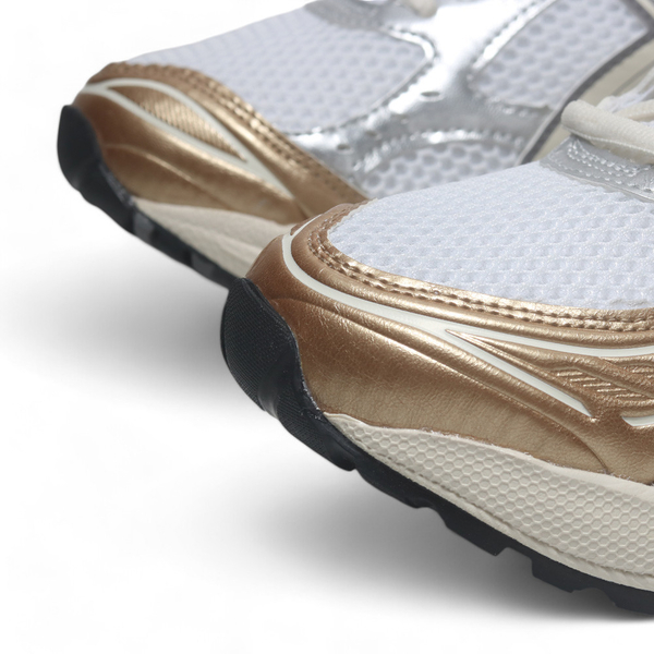 ASICS 慢跑鞋 GEL-KAYANO 14 香檳金 銀 復古 男 1203A537104