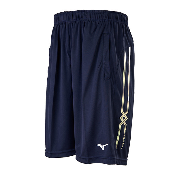 MIZUNO 男裝排球褲 中長款 深藍色