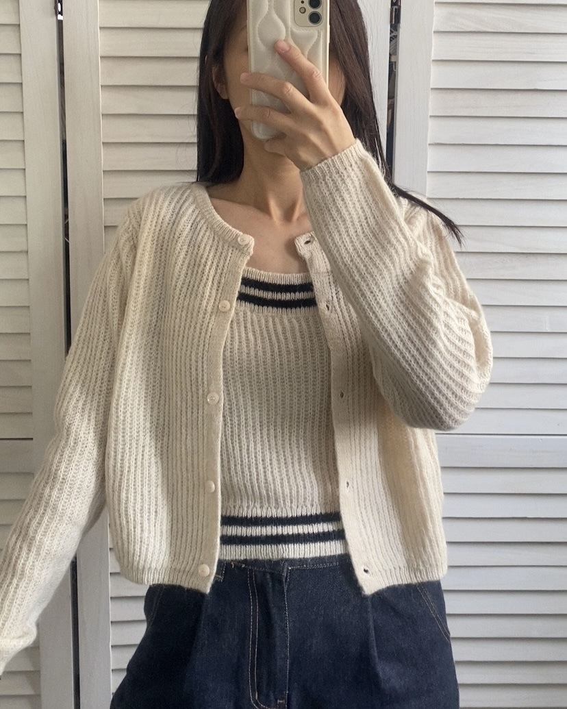 𝑺𝑨𝑳𝑬 兩色針織背心連外套款