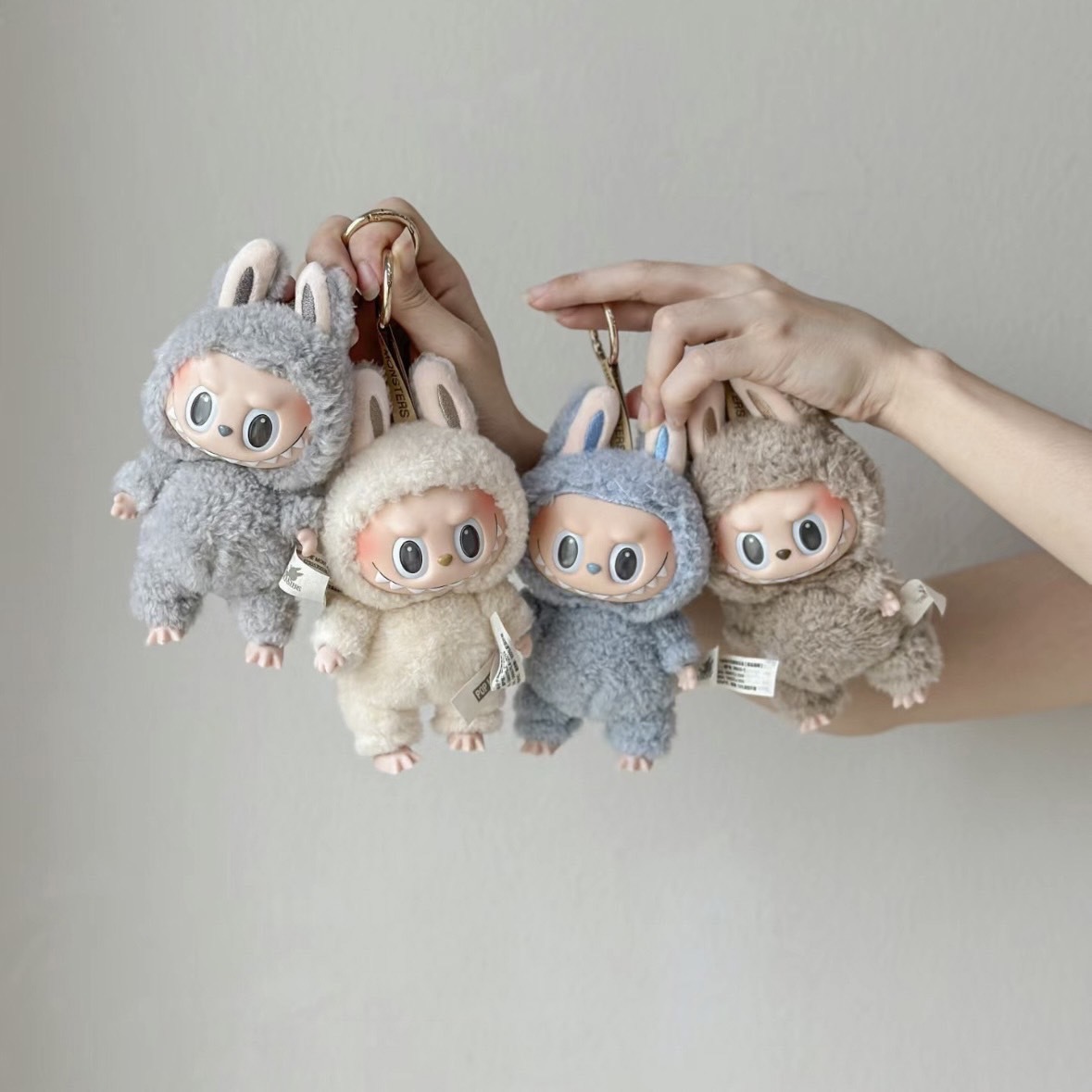 iSNEAKERS｜POPMART Labubu 心動馬卡龍 糖膠一代 毛絨 盲盒