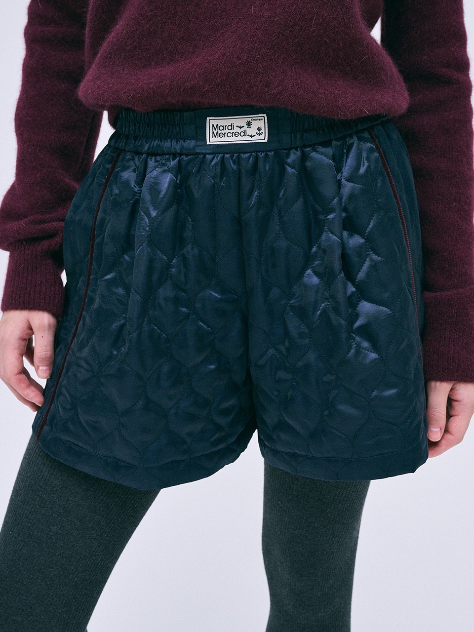 Mardi Mercredi QUILTED SHORTS
