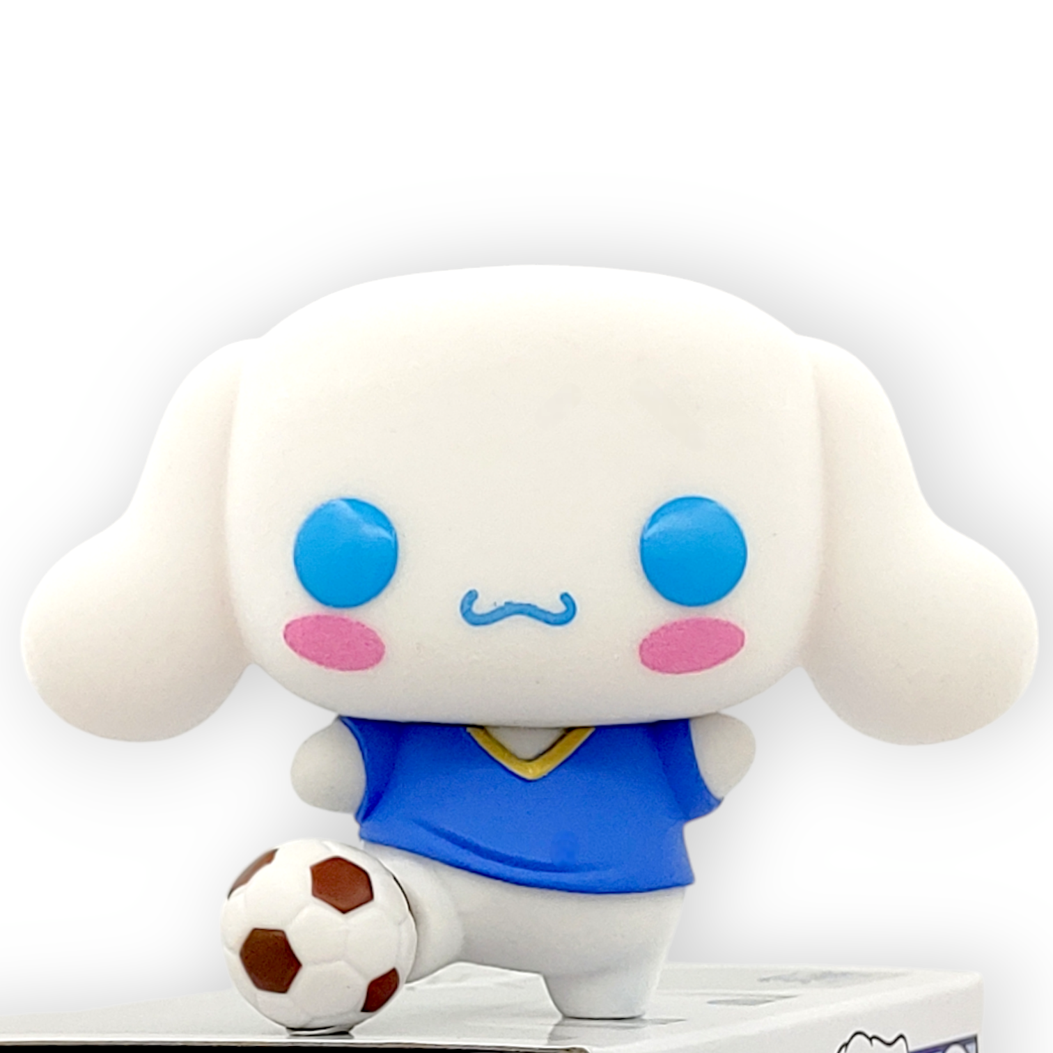 FUNKO POP <Cinnamoroll>Cinnamoroll玉桂狗_踢足球(絨毛版)-No.86