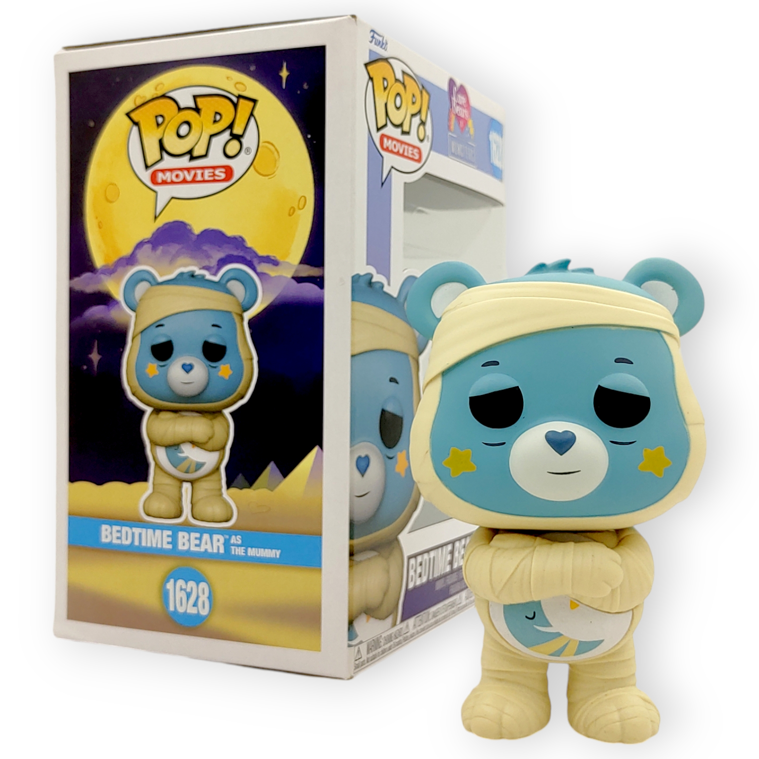 FUNKO POP<Care Bears x 環球怪物>Care Bears Bedtime Bear_木乃伊-No.1628