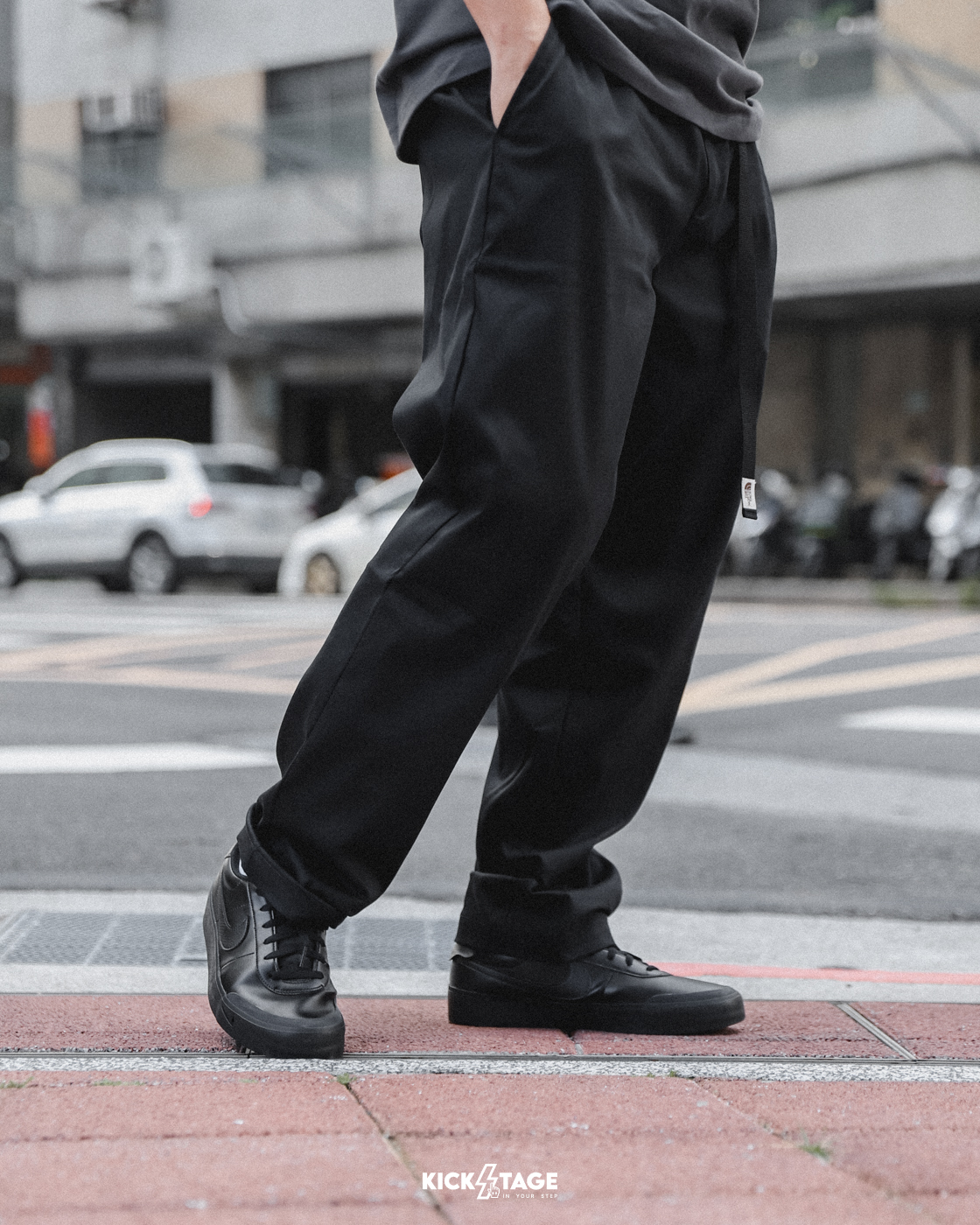 男款 THE NORTH FACE M ML CASUAL PANT 黑色 拉鍊口袋 吸濕 排汗 防曬 機能長褲【NF0A8AHEJK3】