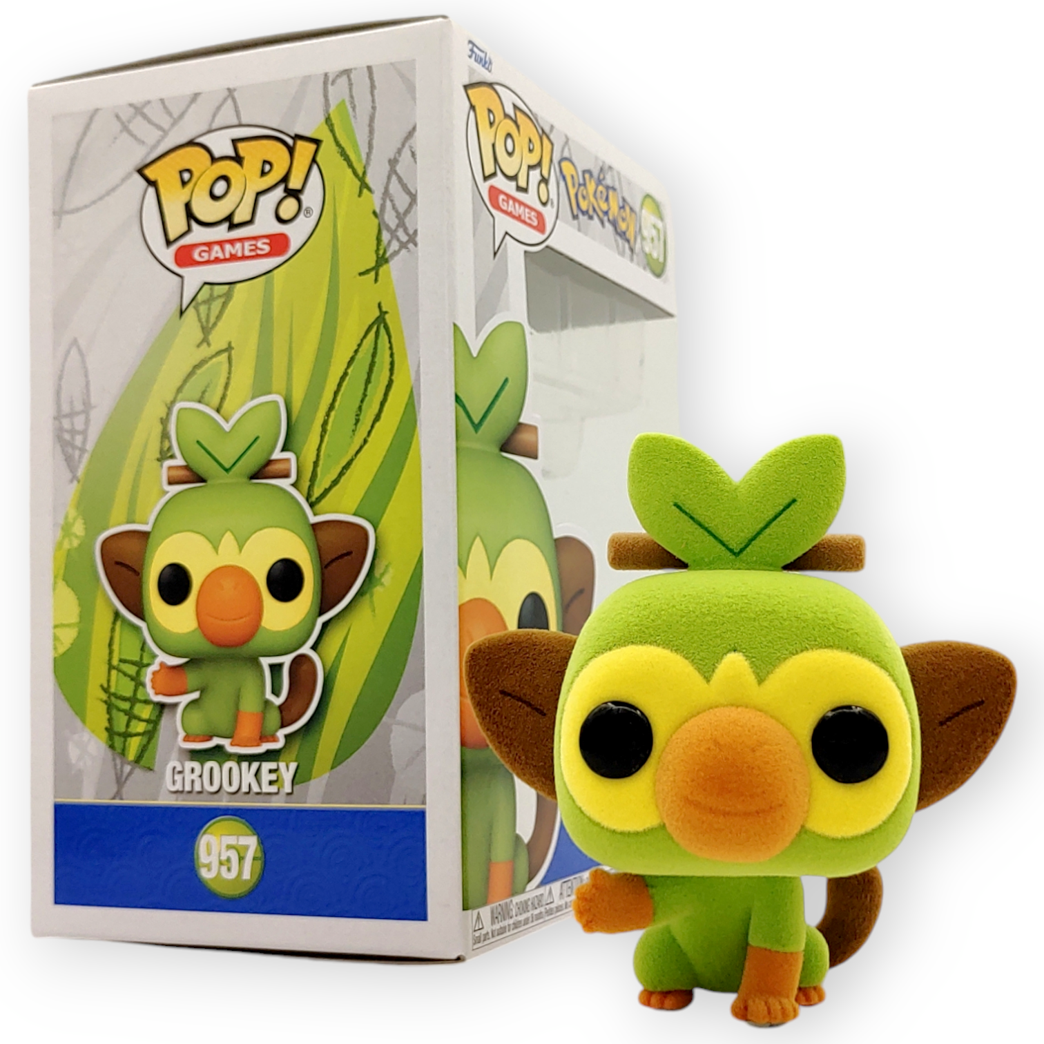 FUNKO POP <寵物小精靈>敲音猴(絨毛版)-No.957