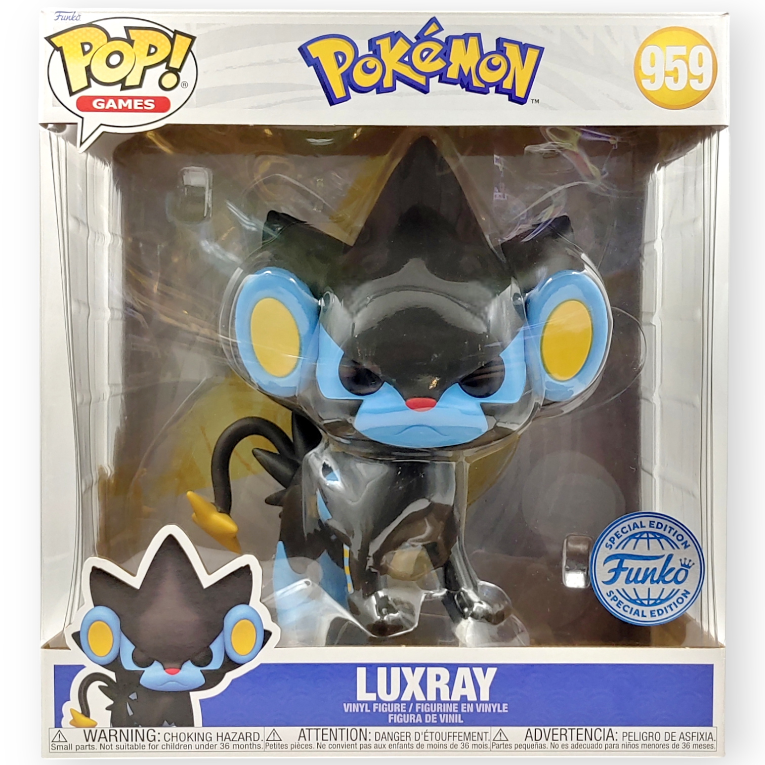 FUNKO POP<寵物小精靈>10吋倫琴貓-No.959