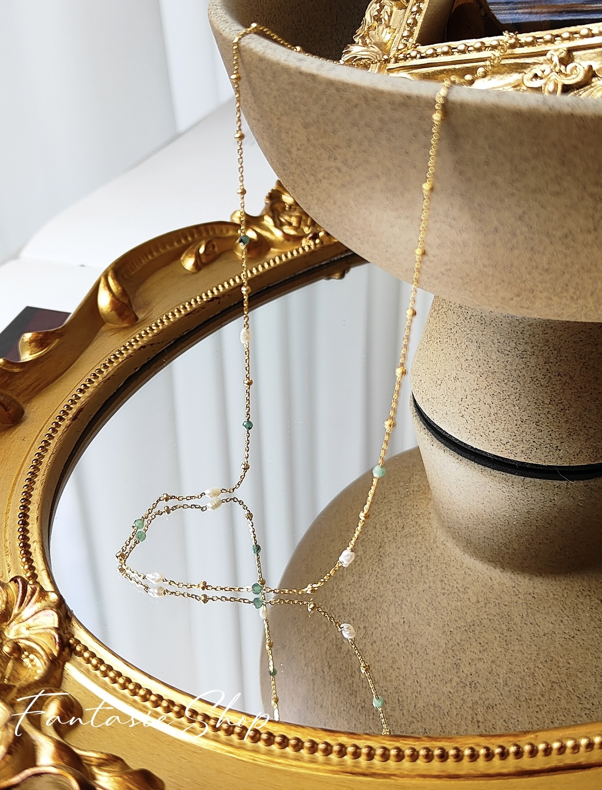 晨露。925純銀項鍊