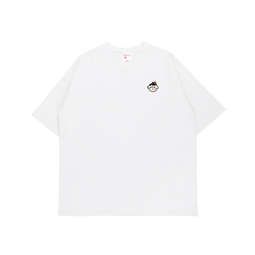 QIAO -  小学生 電繡短Tee