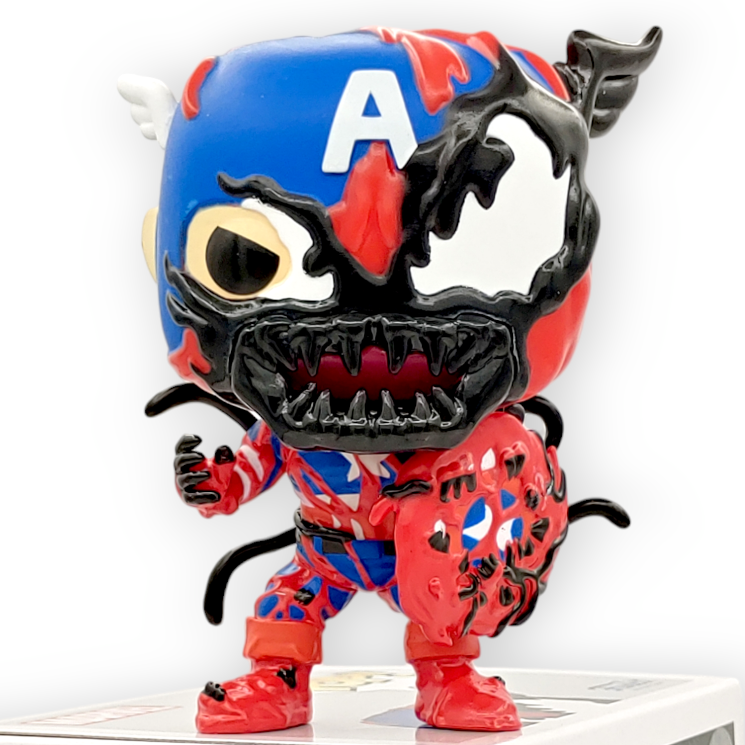 FUNKO POP<Marvel>血蜘蛛_美國隊長共生體-No.1436