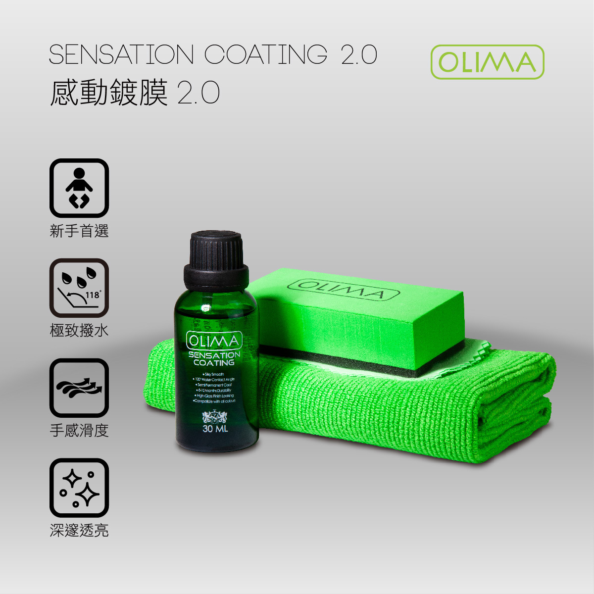 新手鍍膜~OLIMA感動鍍膜2.0版