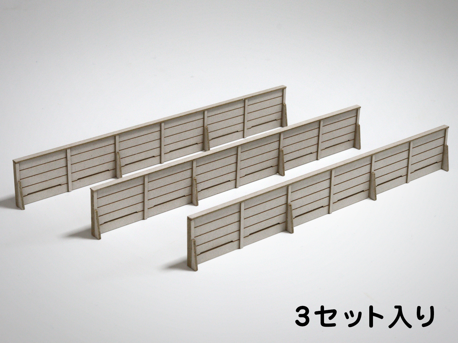 梅桜堂  AC-053-83C 1/83 萬年塀圍牆3組（組裝套件）