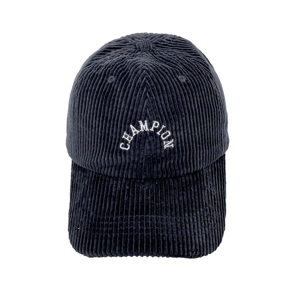 中性-HY日系簡約燈芯絨棒球帽－深藍（381-0124-NAVY）