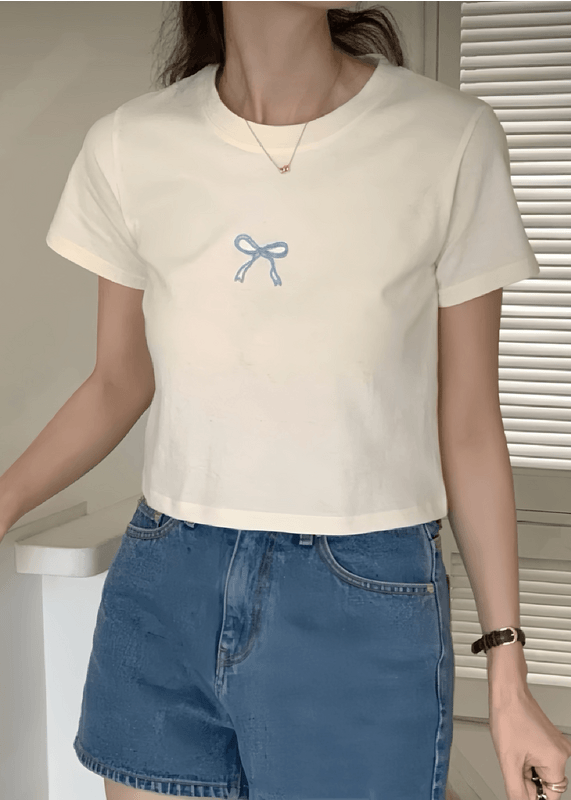 bow knot tee