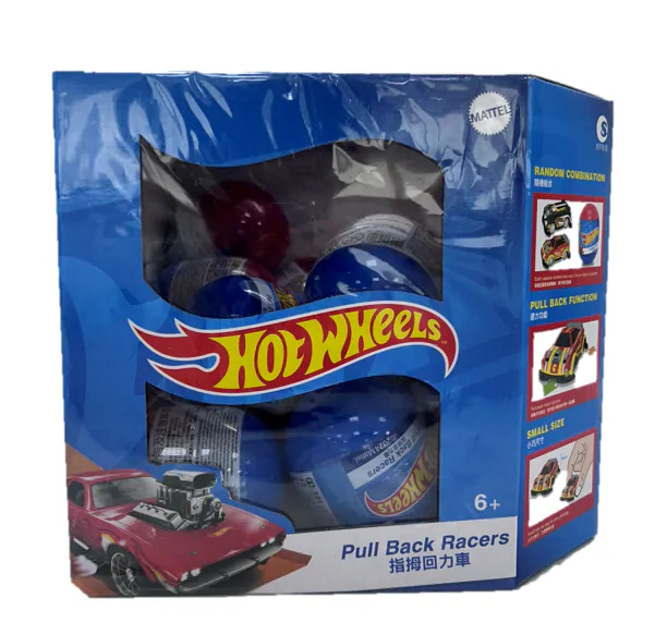 《風火輪Hot Wheels》 風火輪-拇指回力車(隨機一顆)