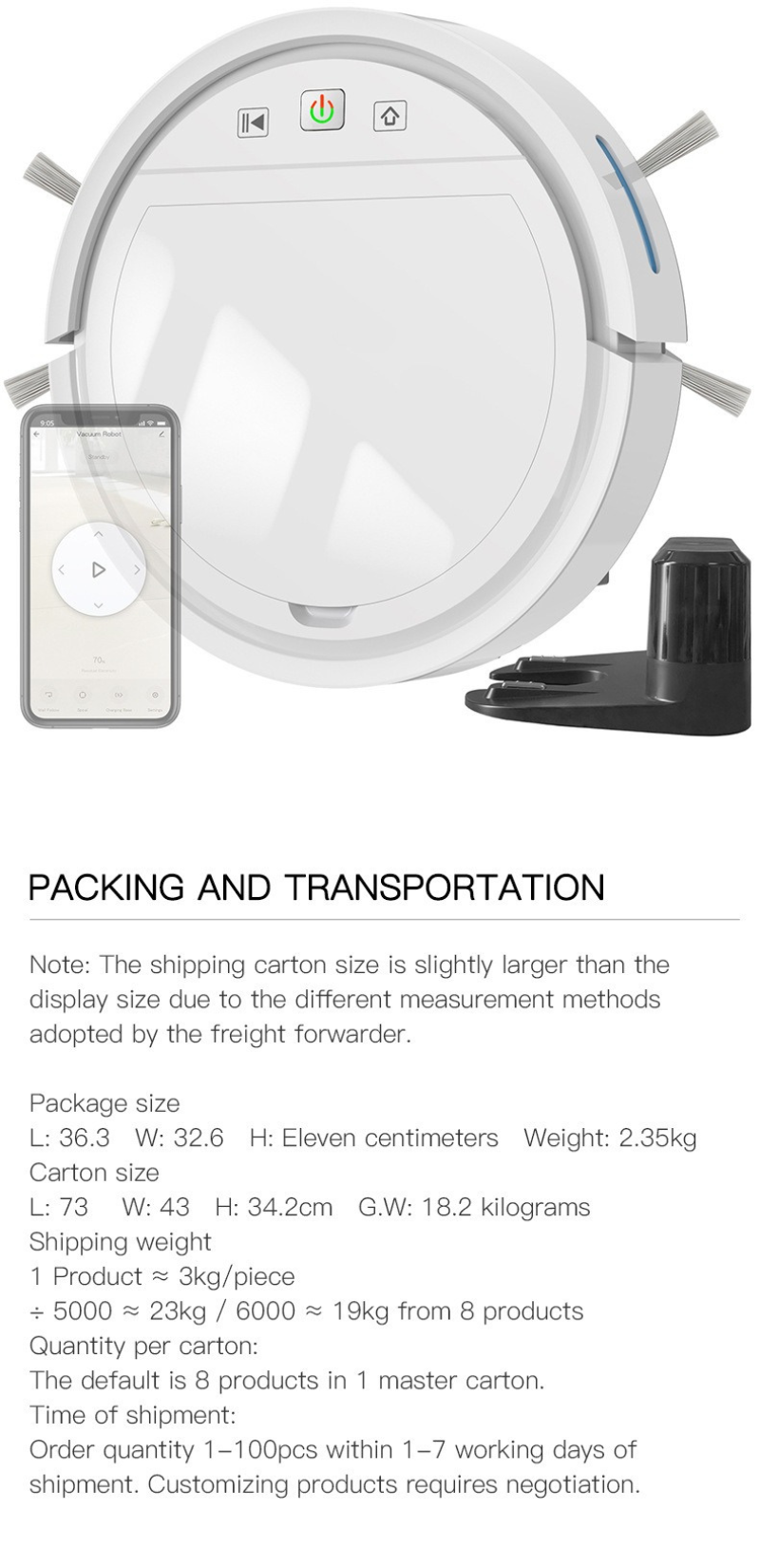德丹碼 DB302 自動回收充電掃地機器人