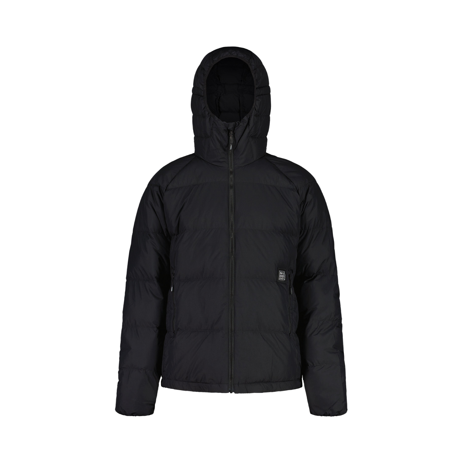 【MALOJA】男再生羽絨保暖連帽外套 / 24MA38239-[經典黑、卡其棕]