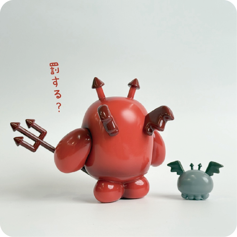 設計師公仔 - 「惡之火龍蝦力士&惡之蟹蟹君」set.