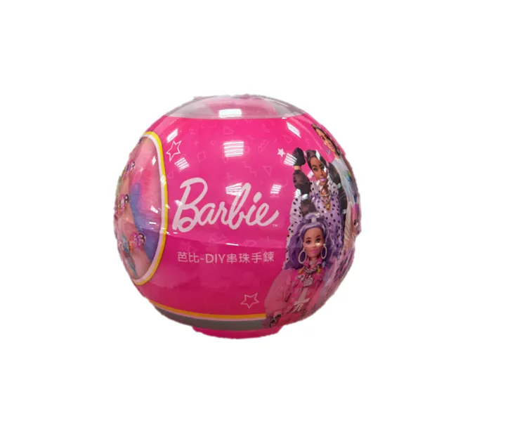 《 MATTEL 》 芭比-DIY串珠手鍊(隨機一顆) Barbie