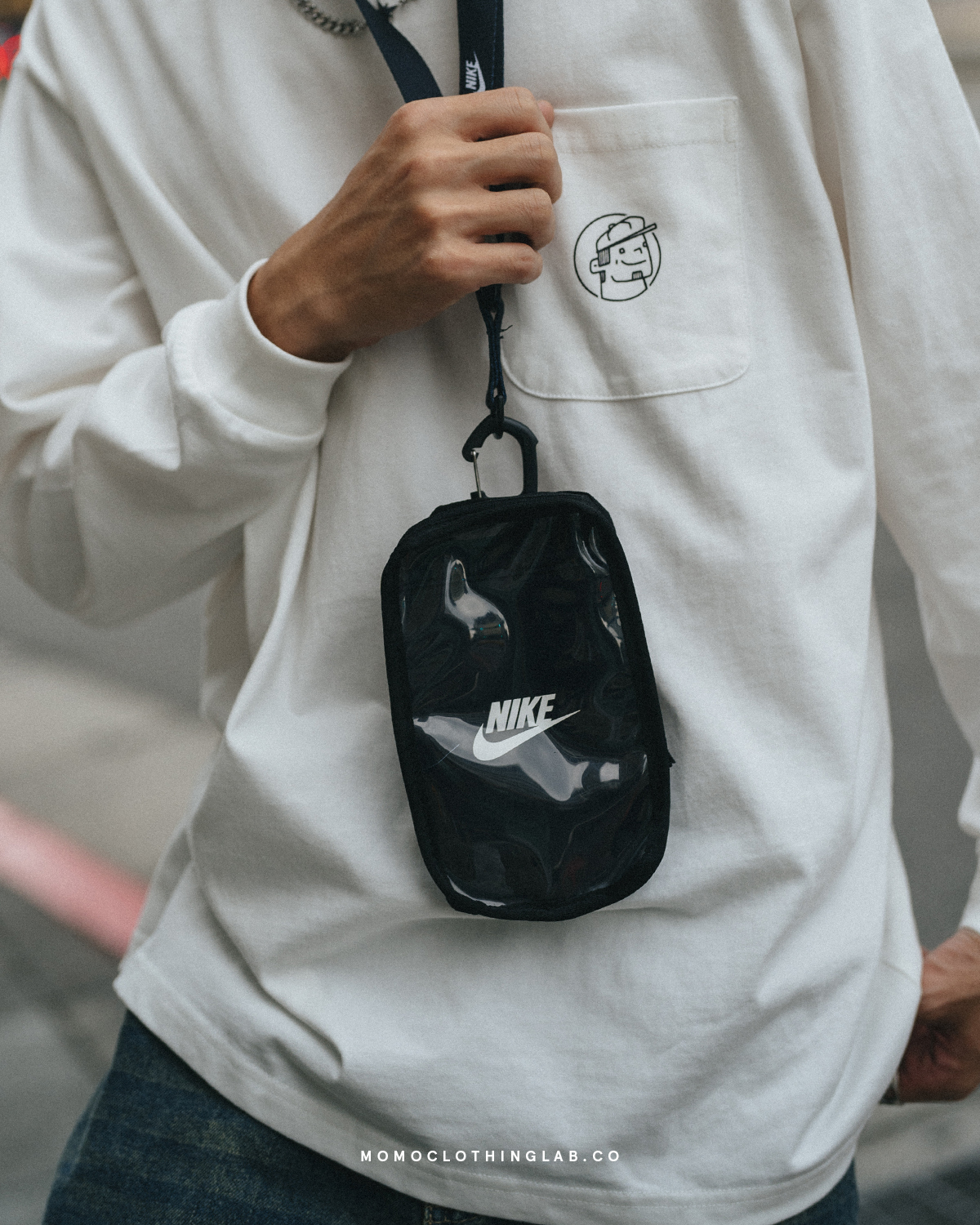 NIKE Club 輕便斜背手機觸控包 2色 HF3595-007 / HF3595-091