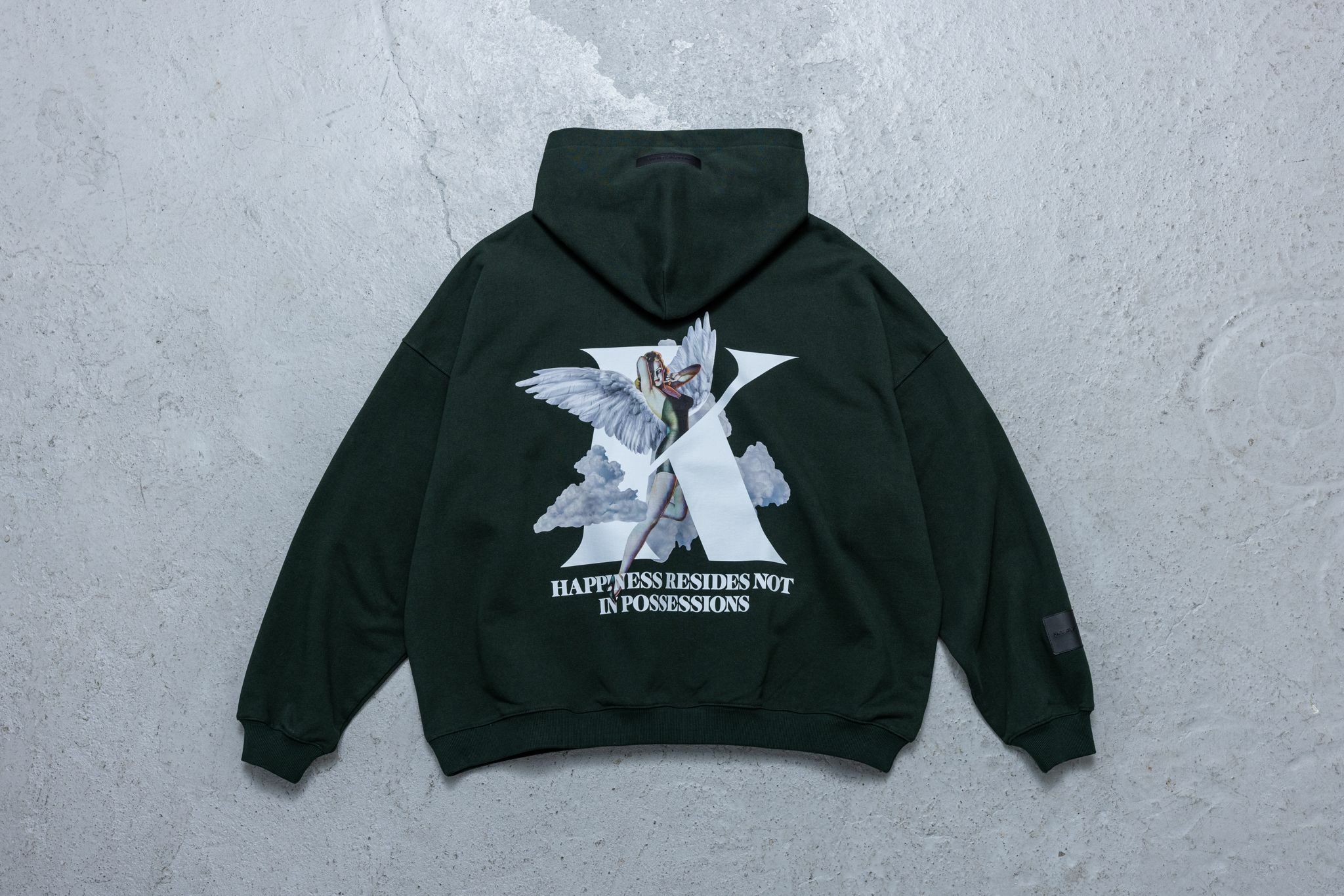 ON SALE " KILLASYSTEM OVER MOON HOODIE (綠色)