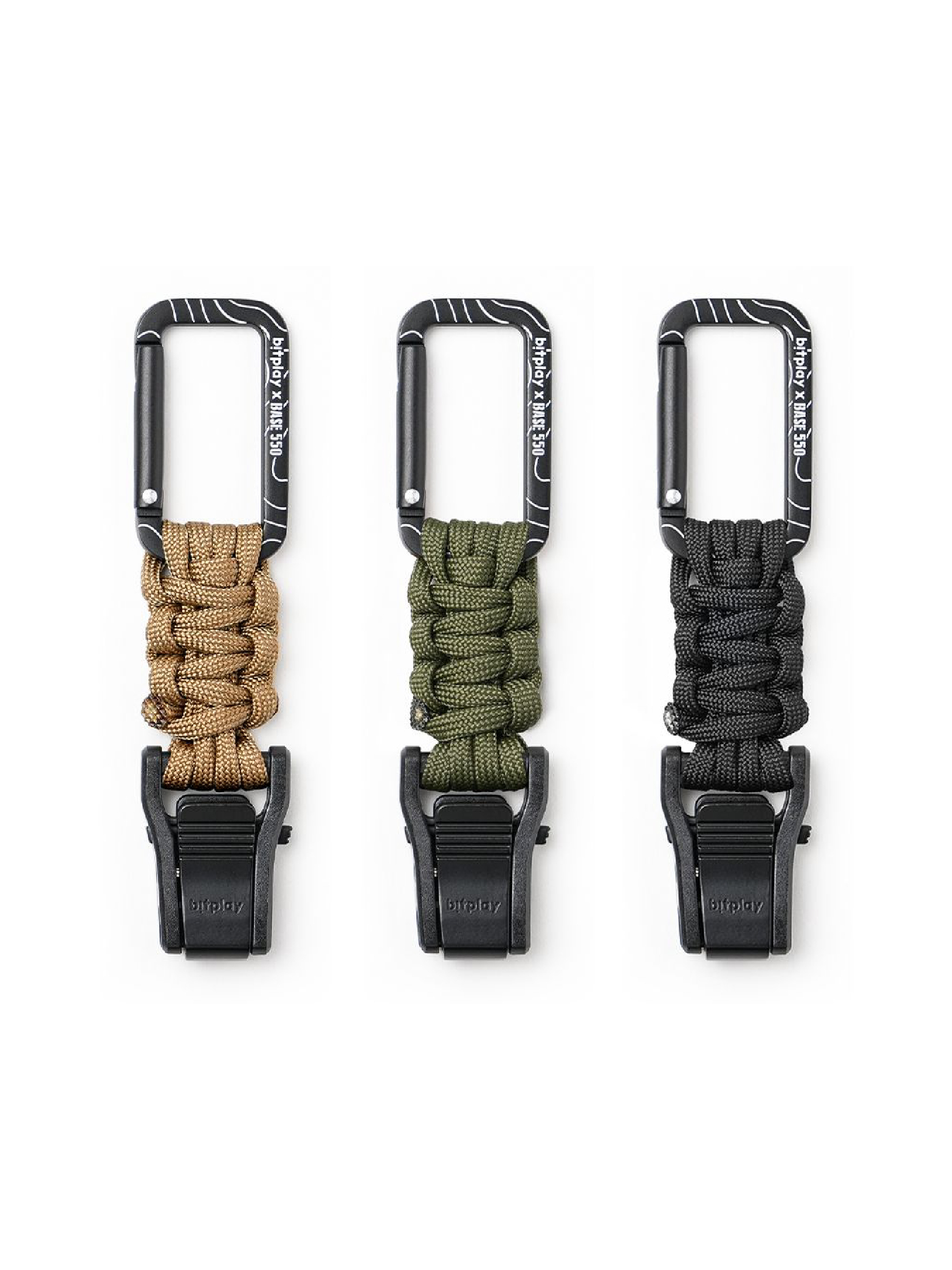 bitplay | Base550聯名款 手工編織瞬扣夾【bitplay官方授權經銷】