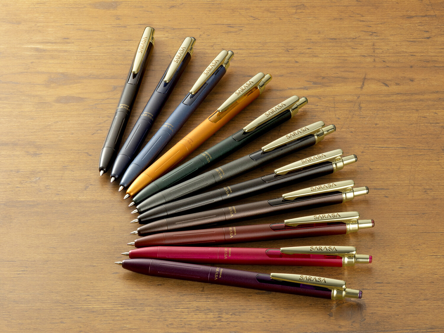 第二代 SARASA GRAND 復古色金屬桿鋼珠筆 0.3mm｜ZEBRA 日本