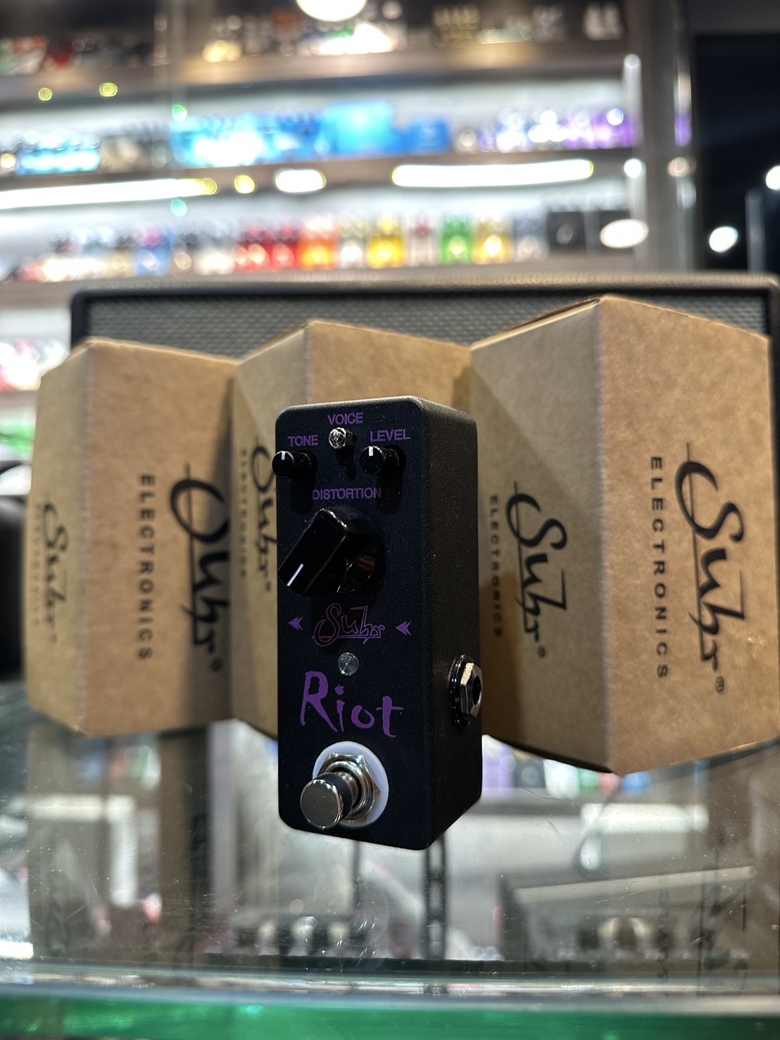 Suhr Riot Mini Black Edition 黑紫限量 效果器 【宛伶樂器】