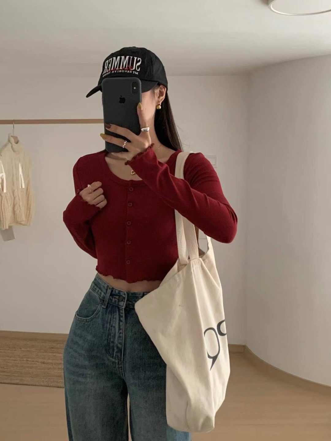 (GOAL) 下擺 捲邊 排扣上衣 307 HA