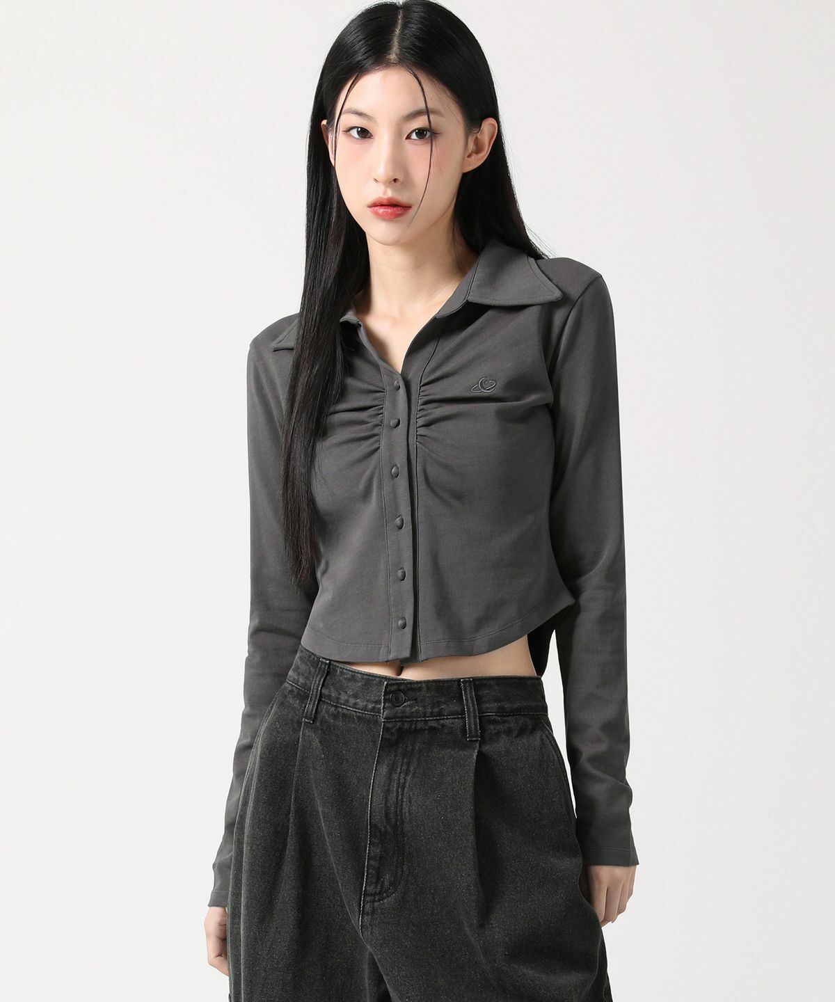 AVANDRESS Nicole Cara Shirring Shirt