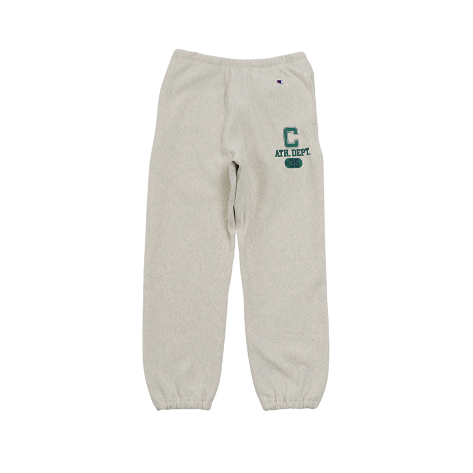 男款-REVERSE WEAVE11.5oz重磅印花休閒棉褲-灰色（C3-A216-810）