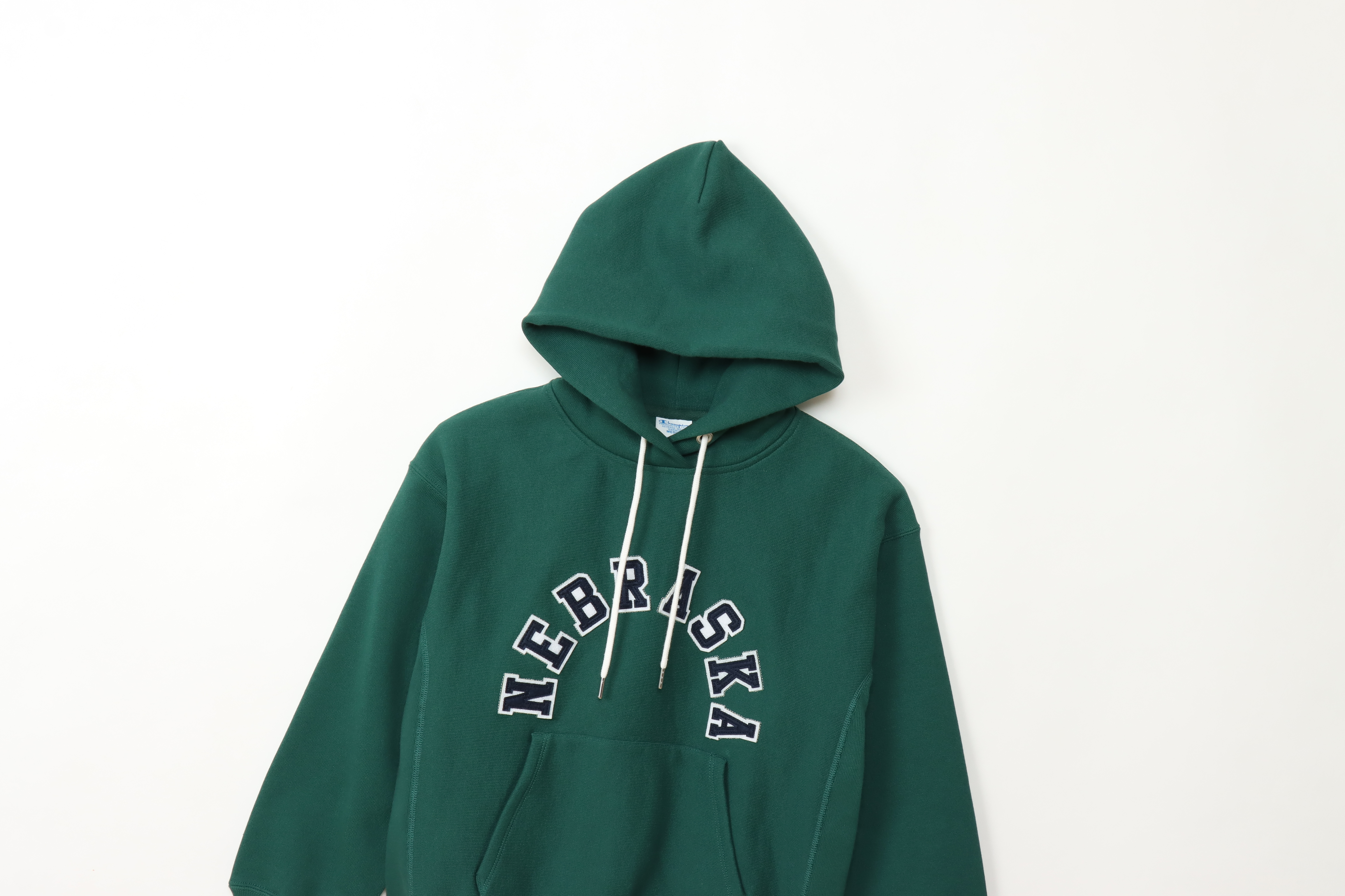 女款-CASUAL11.5oz重磅毛氈貼連帽衛衣-綠色（CW-A103-605）